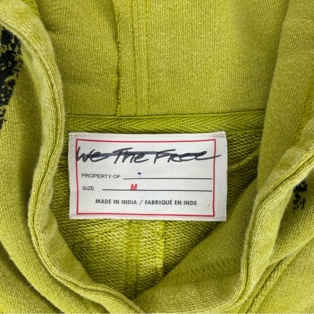 NWOT FP We The Free Love Again Hoodie in Avocado Oil - Picture 4 of 4